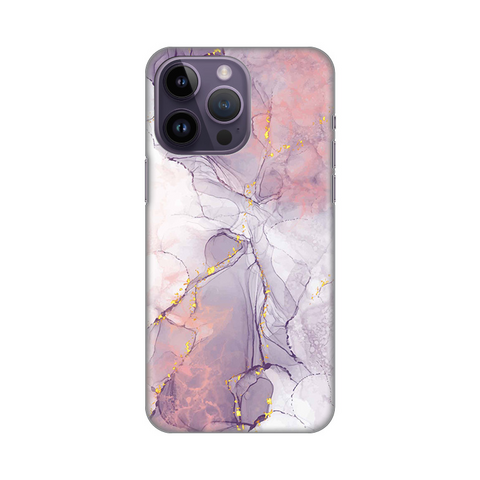 Zastitna silikonska maska (futrola) PRINT - iPhone 14 Pro Max 6.7 Pink Marble.