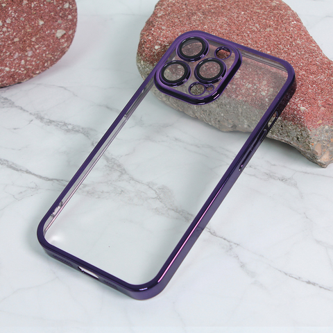 Zastitna maska (futrola) Pro Color - iPhone 13 Pro ljubicasta.