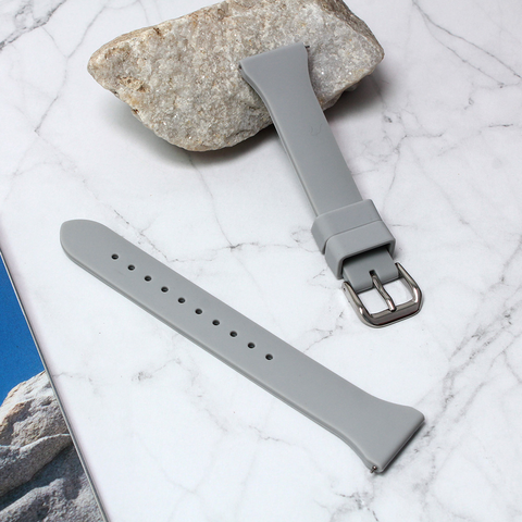 Narukvica ravan (flat) - smart watch Samsung 4, 5 20mm siva.
