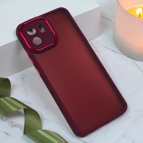 Zastitna maska (futrola) Shining Camera - Xiaomi Redmi A1/Redmi A2 crvena.