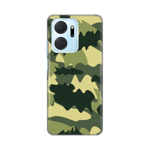 Zastitna ultra tanka (skin) maska / futrola PRINT - Huawei Honor X7a Army.