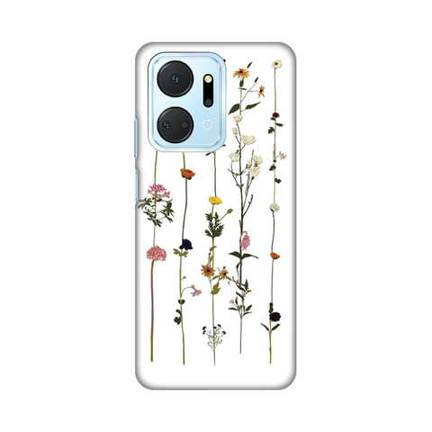 Zastitna ultra tanka (skin) maska / futrola PRINT - Huawei Honor X7a Flower.
