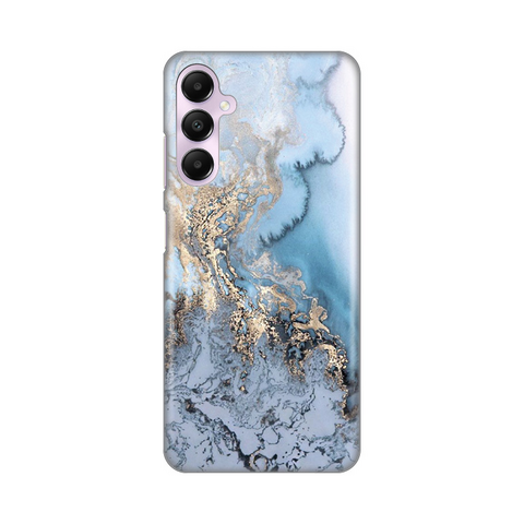 Zastitna silikonska maska (futrola) PRINT - Samsung A057 Galaxy A05s Blue Gold Marble.