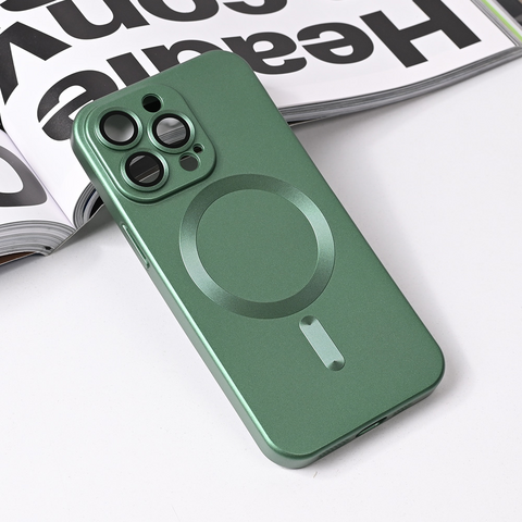 Zastitna maska (futrola) Magsafe Chrome - iPhone 13 Pro zelena.