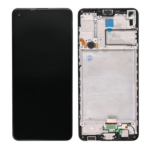 LCD displej (ekran) - Samsung A217/Galaxy A21s + touchscreen + okvir crni FULL ORG SP.