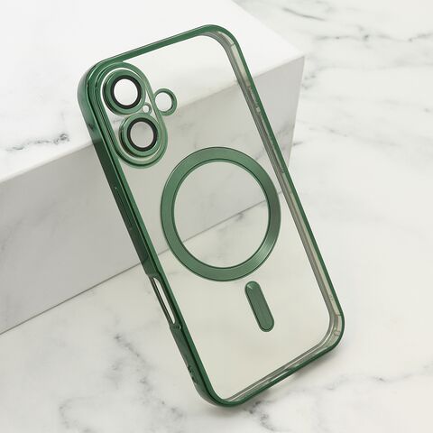 Zastitna maska (futrola) CAMERA PROTECT MagSafe - iPhone 16 (6.1) zelena (MS).