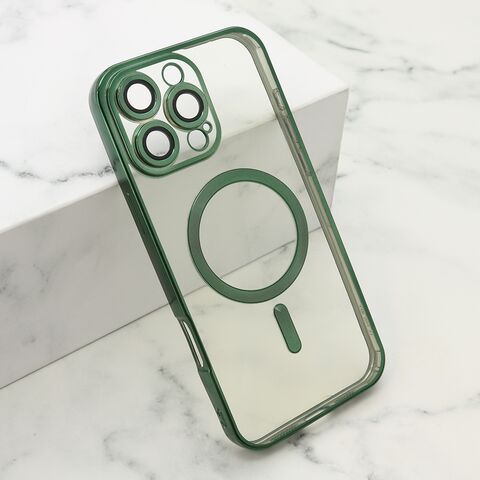 Zastitna maska (futrola) CAMERA PROTECT MagSafe - iPhone 16 Pro Max (6.9) zelena (MS).
