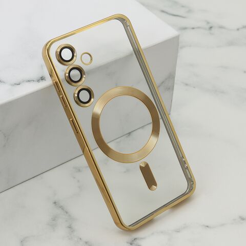 Zastitna maska (futrola) CAMERA PROTECT MagSafe - Samsung S921 Galaxy S24 5G zlatna (MS).