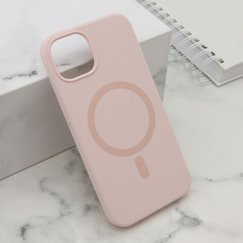 Zastitna maska (futrola) PURE MagSafe - iPhone 14 (6.1) roze (MS).