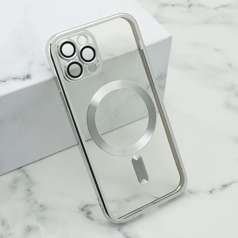 Zastitna maska (futrola) CAMERA PROTECT MagSafe - iPhone 12 Pro srebrna (MS).