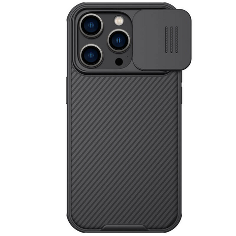 Zastitna maska (futrola) Nillkin CamShield Pro - iPhone 14 Pro Max 6.7 crna.