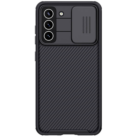Zastitna maska (futrola) Nillkin CamShield Pro - Samsung G990 Galaxy S21 FE crna.