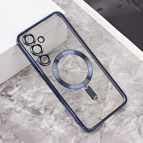 Zastitna maska (futrola) Magsafe Lux - Samsung S721B Galaxy S24 FE plava.