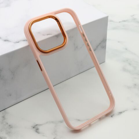 Zastitna maska (futrola) ELEGANT EDGE - iPhone 14 Pro (6.1) roze (MS).