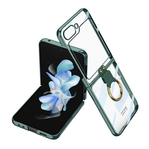 Zastitna maska (futrola) RING LINES - Samsung F731B Galaxy Z Flip 5 5G zelena (GKK case) (MS).