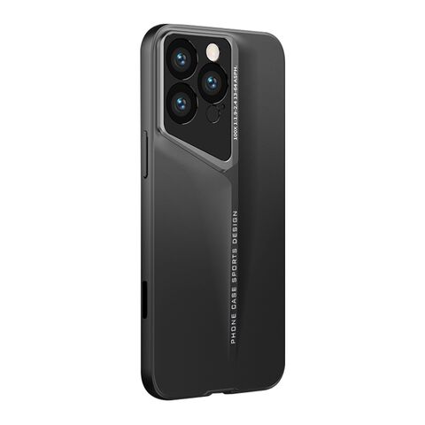 Zastitna maska (futrola) ELEGANCY - iPhone 16 Pro (6.3) crna (GKK case) (MS).
