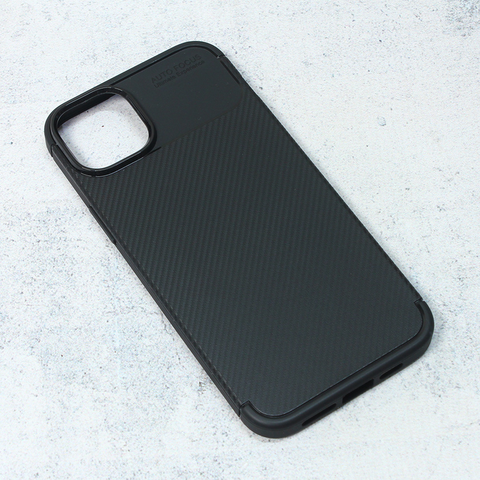 Zastitna maska (futrola) Defender Carbon - iPhone 14 Plus crna.