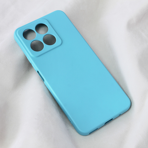 Zastitna maska (futrola) Teracell Soft Velvet - Huawei Honor X8a mint.
