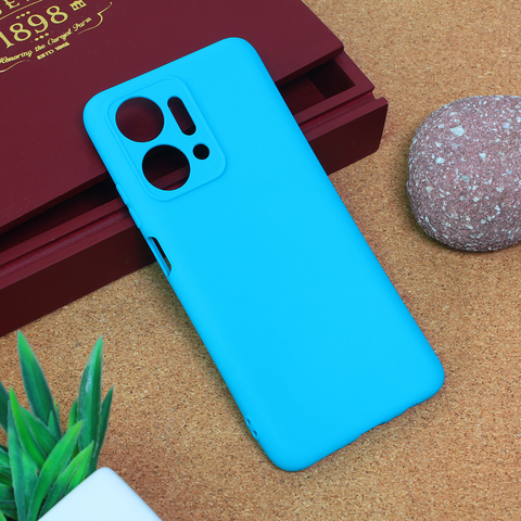 Zastitna maska (futrola) Teracell Giulietta - Huawei Honor X7a mat svetlo plava.