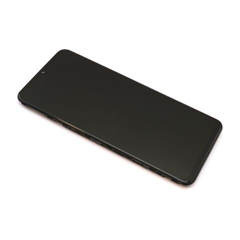 LCD displej (ekran) - Samsung A135 Galaxy A13+ Touch screen + okvir crni rev. 0.6 Full ORG EU (GH82-28508A) (MS).