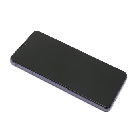 LCD displej (ekran) - Samsung G998 Galaxy S21 Ultra + Touch screen + okvir TFT crni (MS).