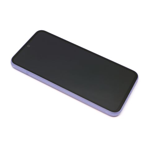 LCD displej (ekran) - Samsung Galaxy A54 5G + Touch screen + okvir Full ORG Light Violet (GH82-31231D/31232D) (MS).
