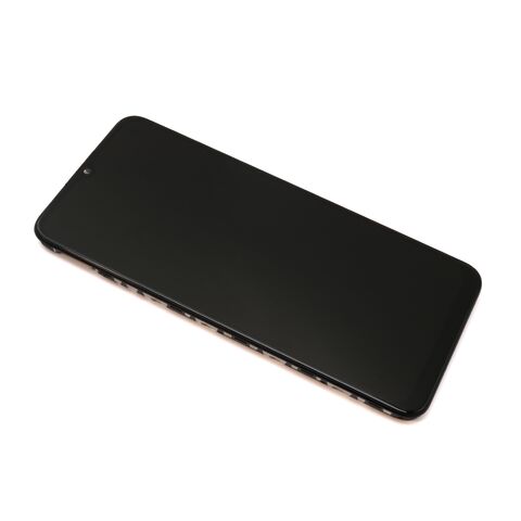 LCD displej (ekran) - Samsung A035 Galaxy A03 + Touch screen + okvir full ORG crni NON EU CODE (GH81-21625A) (MS).