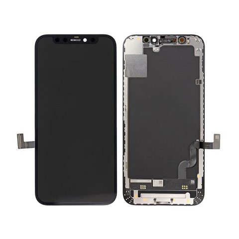 LCD displej (ekran) - iPhone 12 Mini + touchscreen crni APLONG Incell HD.
