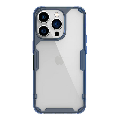 Zastitna maska (futrola) Nillkin Nature Pro - iPhone 14 Pro plava.