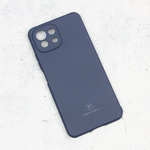 Zastitna maska (futrola) Teracell Giulietta - Xiaomi Mi 11 Lite mat tamno plava.