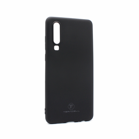 Zastitna maska (futrola) Teracell Giulietta - Huawei P30 mat crna.