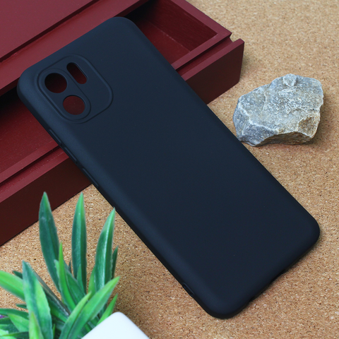 Zastitna maska (futrola) Teracell Giulietta - Xiaomi Redmi A1/Redmi A2 mat crna.