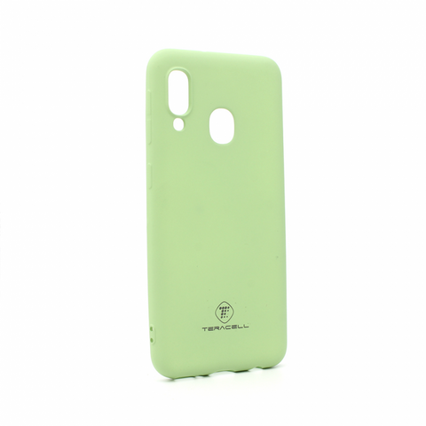 Zastitna maska (futrola) Teracell Giulietta - Samsung A202 Galaxy A20E mat zelena.