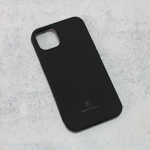 Zastitna maska (futrola) Teracell Giulietta - iPhone 13 mat crna.
