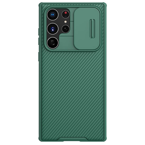 Zastitna maska (futrola) Nillkin CamShield Pro - Samsung Galaxy S22 Ultra 5G zelena.