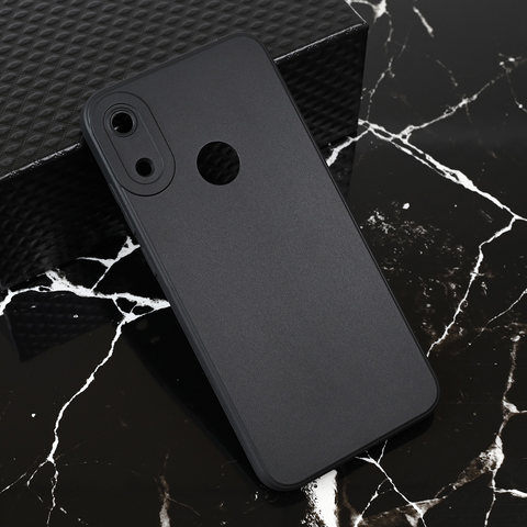 Zastitna maska (futrola) Teracell Giulietta - Huawei Huawei Y6 (2019)/Honor 8A mat crna.