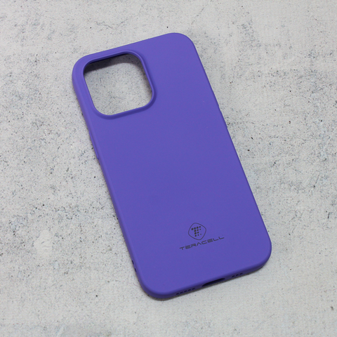 Zastitna maska (futrola) Teracell Giulietta - iPhone 13 Pro mat ljubicasta.