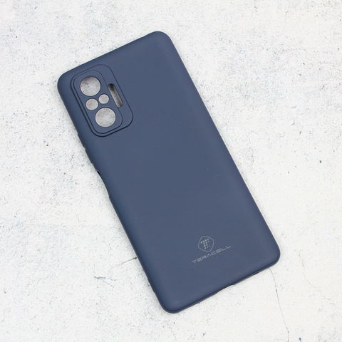Zastitna maska (futrola) Teracell Giulietta - Xiaomi Redmi Note 10 Pro/Redmi Note 10 Pro Max mat tamno plava.