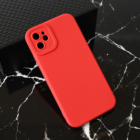 Zastitna maska (futrola) Teracell Giulietta - iPhone 11 6.1 mat crvena.