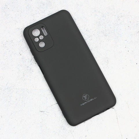 Zastitna maska (futrola) Teracell Giulietta - Xiaomi Redmi Note 10/Redmi Note 10S mat crna.