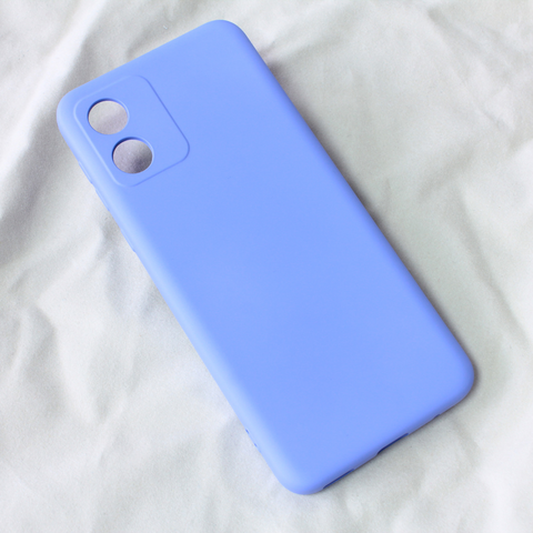 Zastitna maska (futrola) Teracell Soft Velvet - Motorola Moto E13 ljubicasta.