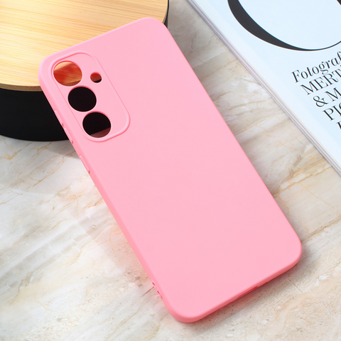 Zastitna maska (futrola) Teracell Giulietta - Samsung A356B Galaxy A35 5G mat roze.