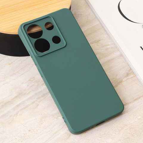 Zastitna maska (futrola) Teracell Giulietta - Xiaomi Redmi Note 13 4G (EU) mat zelena.