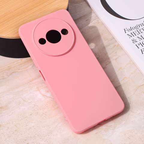 Zastitna maska (futrola) Teracell Giulietta - Xiaomi Redmi A3 mat roze.
