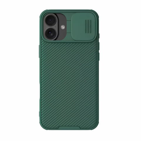 Zastitna maska (futrola) Nillkin CamShield Pro - iPhone 16 6.1 zelena.