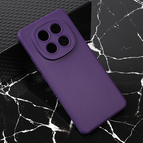 Zastitna maska (futrola) Teracell Giulietta - Xiaomi Redmi Note 14 Pro Plus 5G mat tamno ljubicasta.