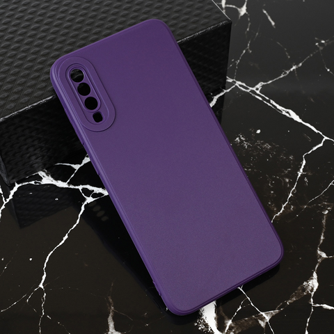 Zastitna maska (futrola) Teracell Giulietta - Samsung A705 Galaxy A70 mat tamno ljubicasta.