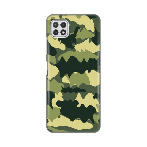 Zastitna ultra tanka (skin) maska / futrola PRINT - Samsung A226 Galaxy A22 5G Army.