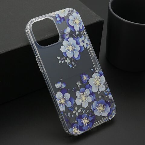 Zastitna maska (futrola) FLOWER - iPhone 15 DZF8 (MS).