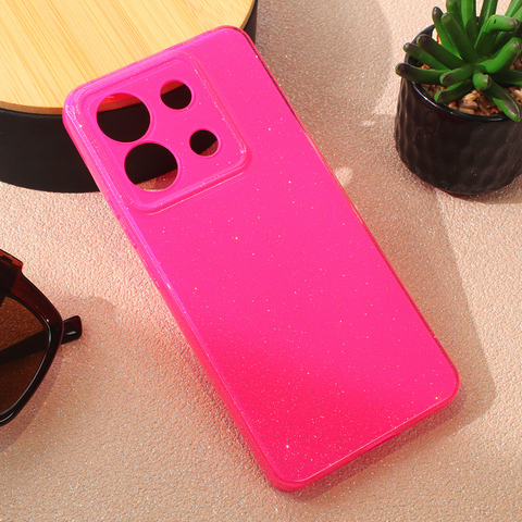 Zastitna maska (futrola) Sparkle Dust - Xiaomi Redmi Note 13 Pro 5G pink.